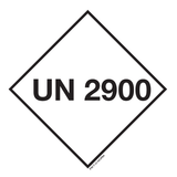 UN 2900. ADR CL.6.2. MATIÈRE INFECTIEUSE