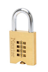 651EURD. MESSING CIJFERHANGSLOT