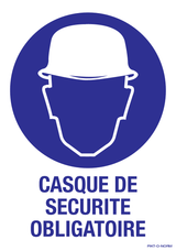 CASQUE DE SECURITE OBLIGATOIRE