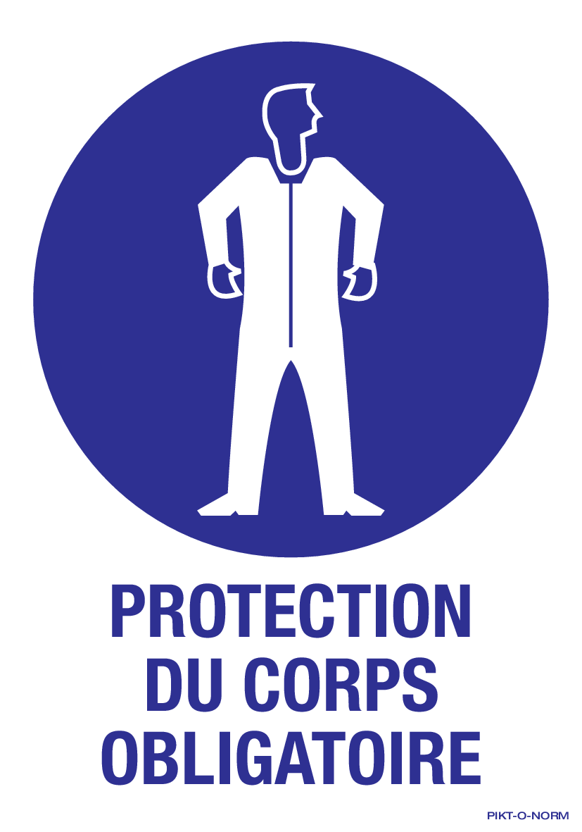 PROTECTION DU CORPS OBLIGATOIRE