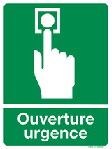 OUVERTURE D' URGENCE
