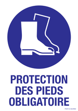 PROTECTION DES PIEDS OBLIGATOIRE