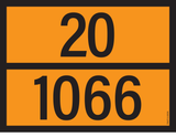 ADR BORD MET GEVARENCODE 20/1066