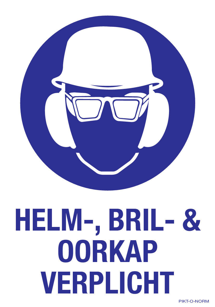 HELM, BRIL & OORKAP VERPLICHT