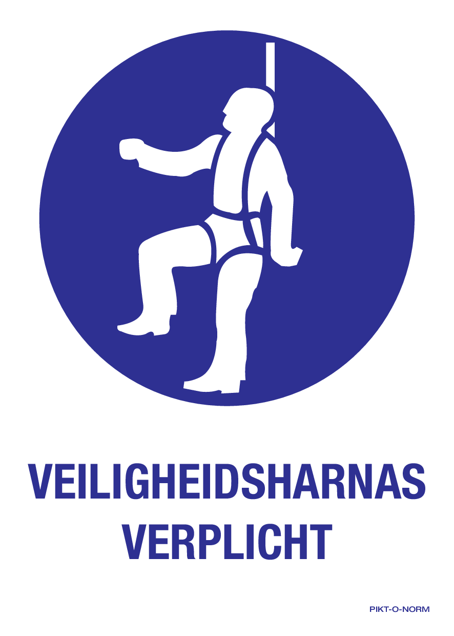 VEILIGHEIDSHARNAS VERPLICHT
