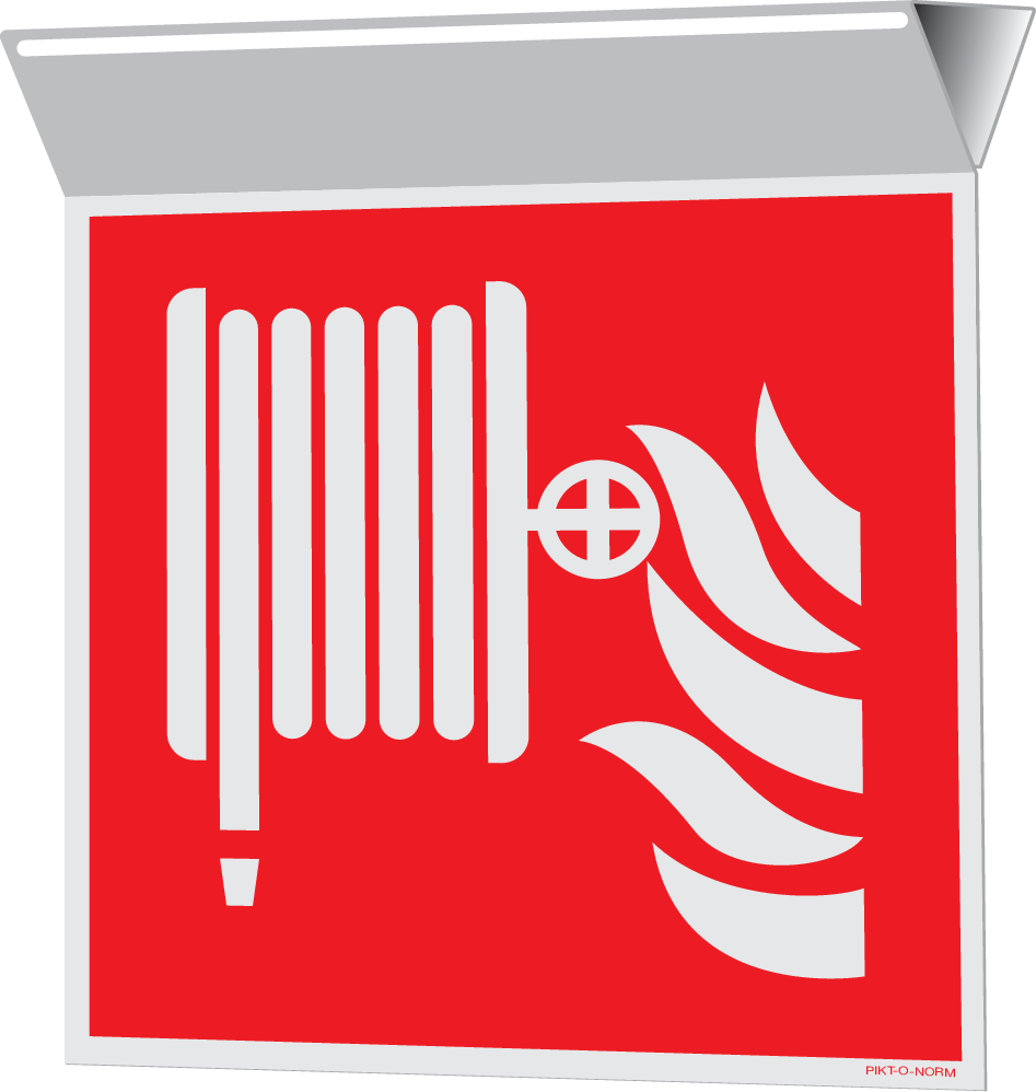 BRANDSLANG - HASPEL ISO7010-F002
