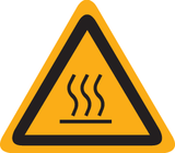 AVERTISSEMENT DANGER SURFACE CHAUDE