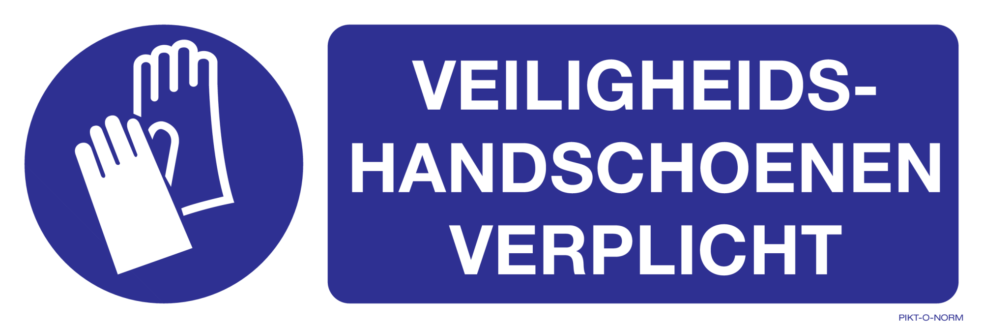 VEILIGHEIDSHANDSCHOENEN VERPLICHT