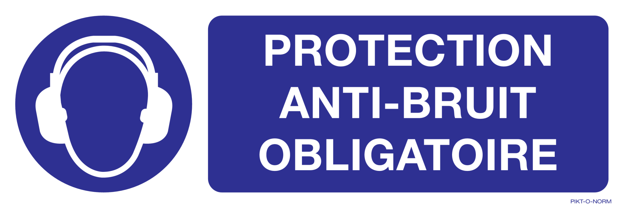 PROTECTION ANTI-BRUIT OBLIGATOIRE