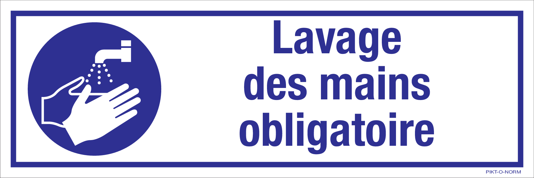 LAVAGE DES MAINS OBLIGATOIRE