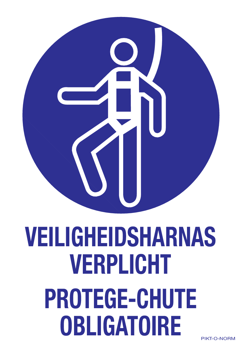 VEILIGHEIDSHARNAS VERPLICHT  N/F