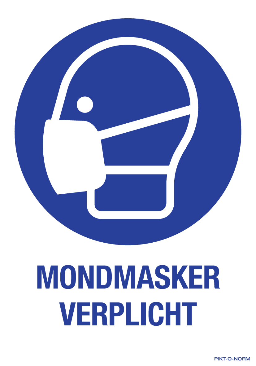 MONDMASKER VERPLICHT