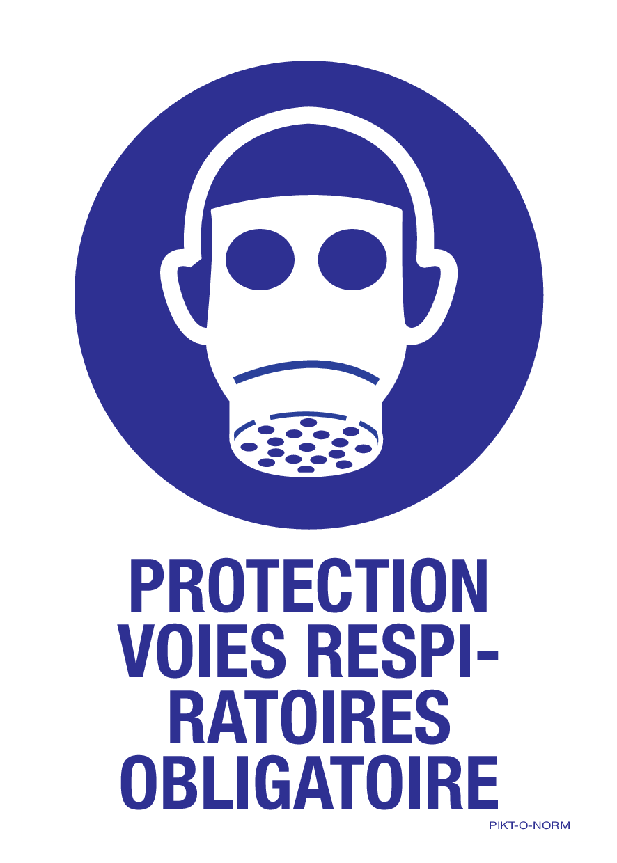 PROTECTION VOIES RESPIRATION OBLIGATOIRE