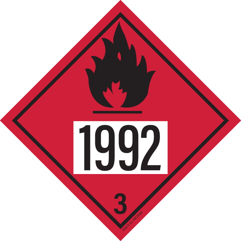 IMO 3.0. LIQUIDES INFLAMMABLES UN 1992