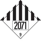 IMO 9.0. MAT.& OBJETS DANGER...A UN 2071