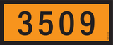 ADR BORD, UN NUMMERS VAN 3000 TOT 3999