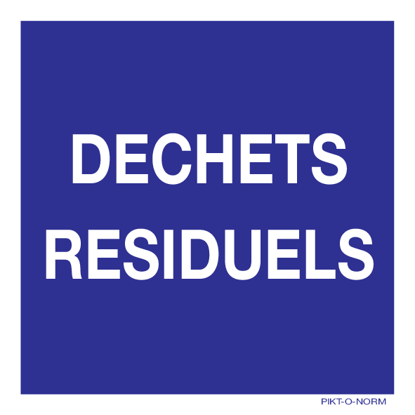 DECHETS RESIDUELS