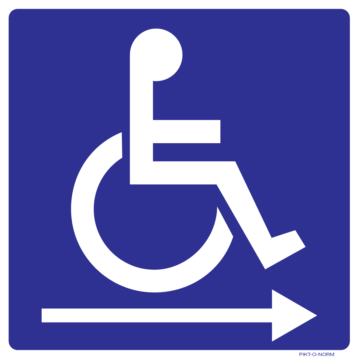 PERSONEN MET EEN HANDICAP NAAR RECHTS