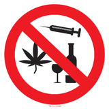 DRUGS EN ALCOHOL VERBODEN