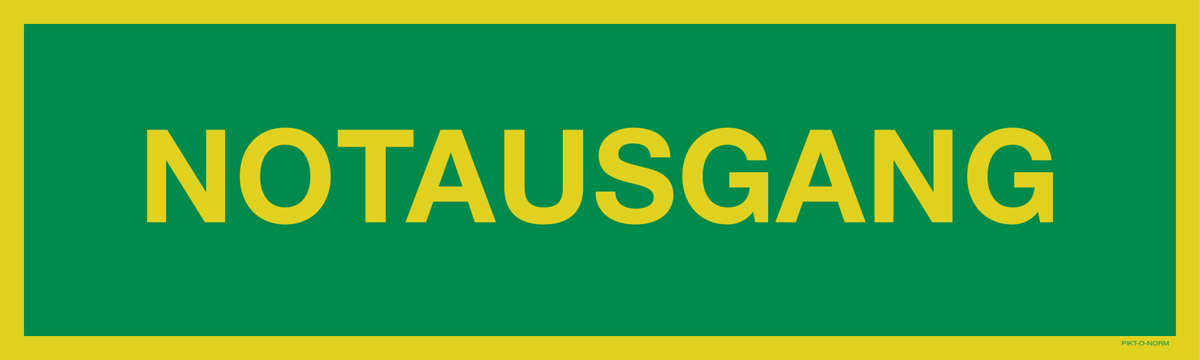 NOTAUSGANG