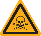 AVERTISSEMENT DANGER MATIÈRES TOXIQUES