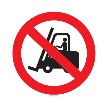 HEFTRUCKS VERBODEN