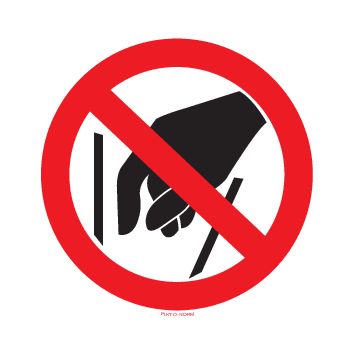 NE PAS METTRE LES MAINS