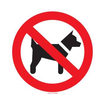 INTERDITS AUX CHIENS