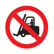 HEFTRUCKS VERBODEN