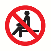 INTERDICTION DE S'ASSEOIR