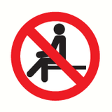 INTERDICTION DE S'ASSEOIR