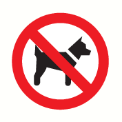 INTERDITS AUX CHIENS