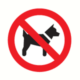INTERDITS AUX CHIENS