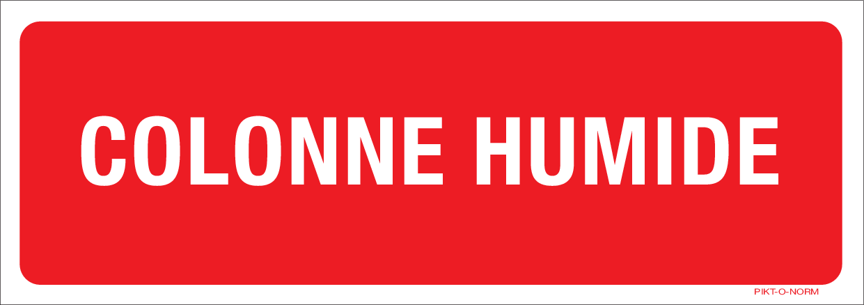 COLONNE HUMIDE