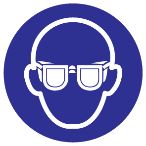 LUNETTES DE SÉCURITÉ OBLIGATOIRES