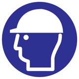 CASQUE DE SÉCURITÉ OBLIGATOIRE