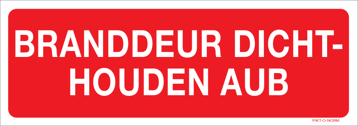 BRANDDEUR DICHTHOUDEN AUB