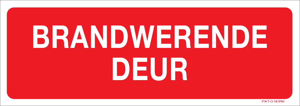 BRANDWERENDE DEUR