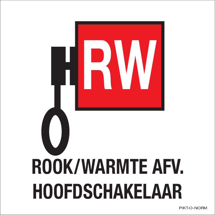 ROOK- EN  WARMTEAFVOER SCHAKELAAR