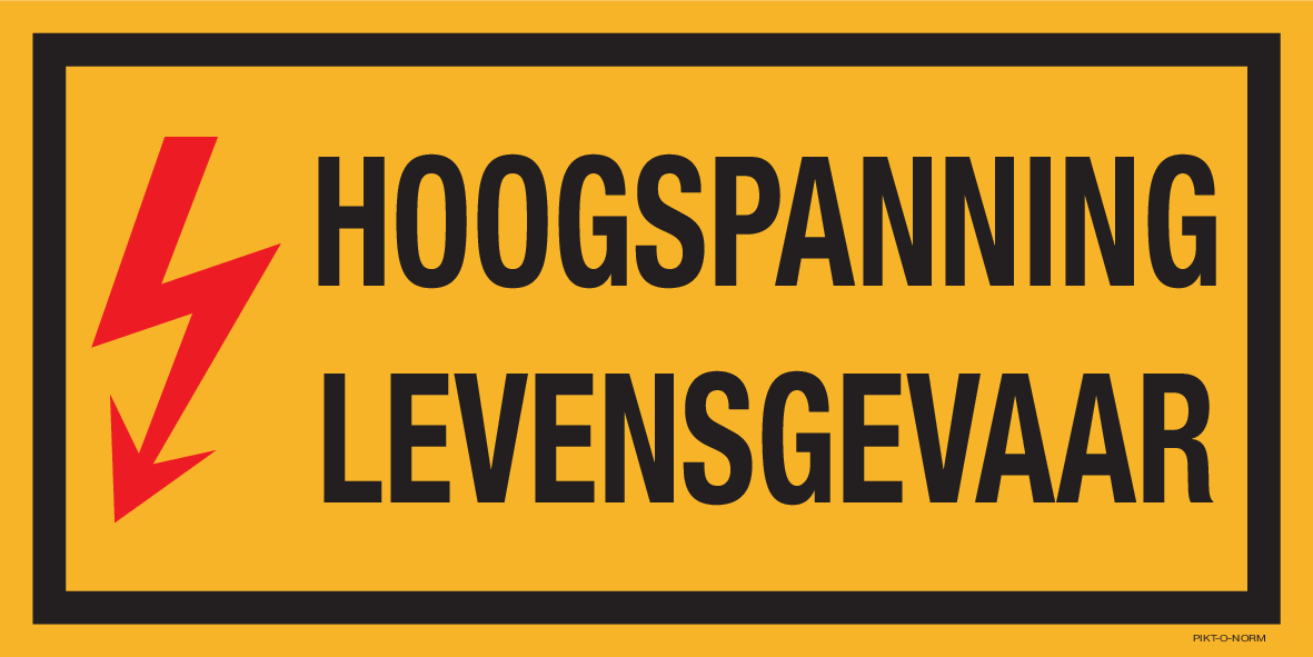 HOOGSPANNING LEVENSGEVAAR