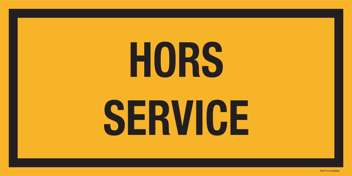 HORS SERVICE