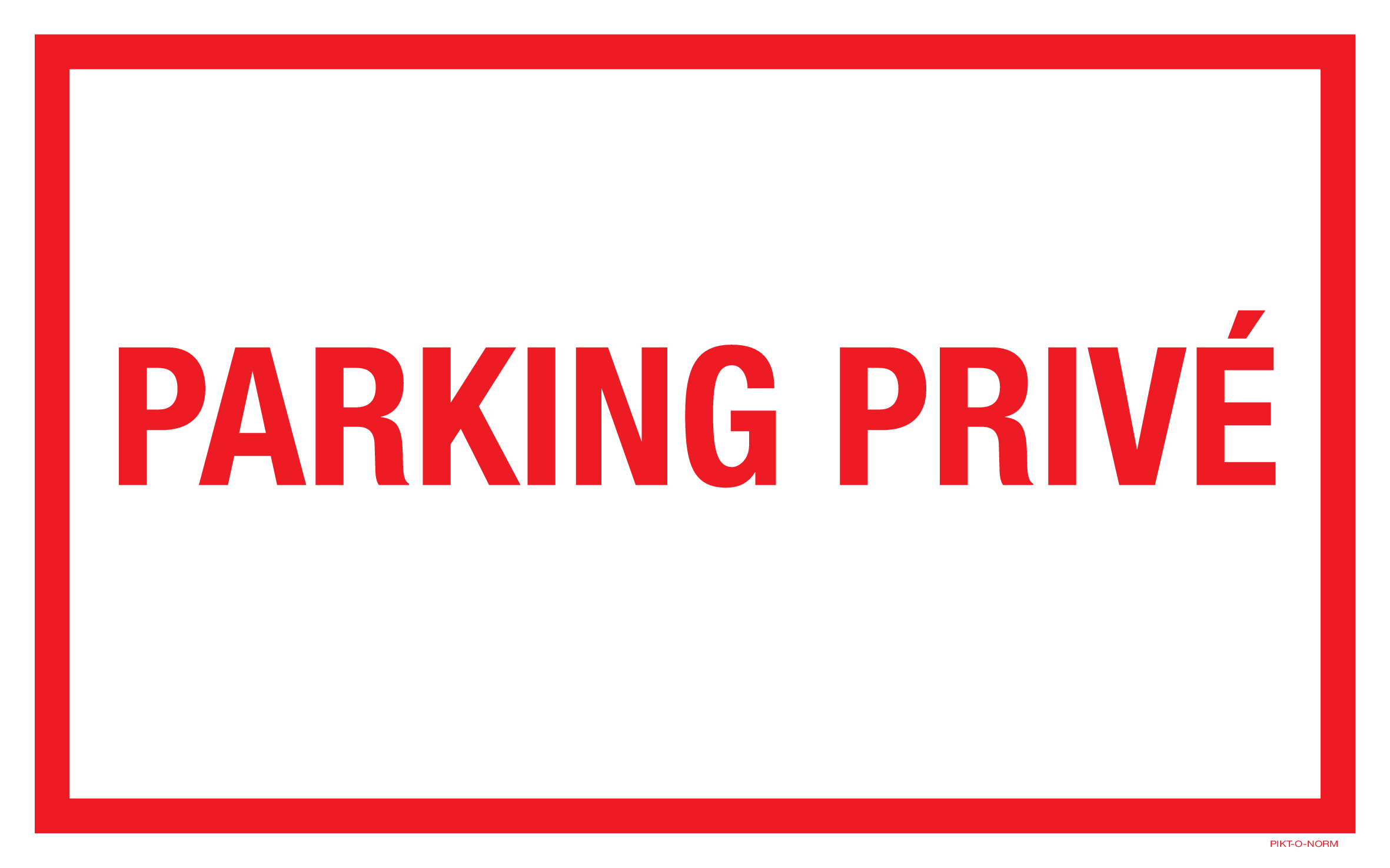 PARKING PRIVÉ