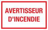 AVERTISSEUR D'INCENDIE