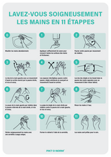 COVID-19, LAVEZ LES MAINS EN 11 ÉTAPPES
