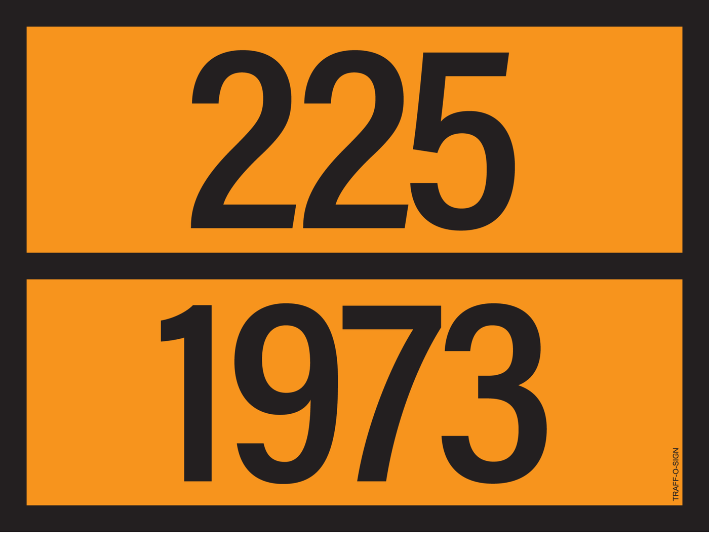 ADR BORD MET GEVARENCODE 225/1973