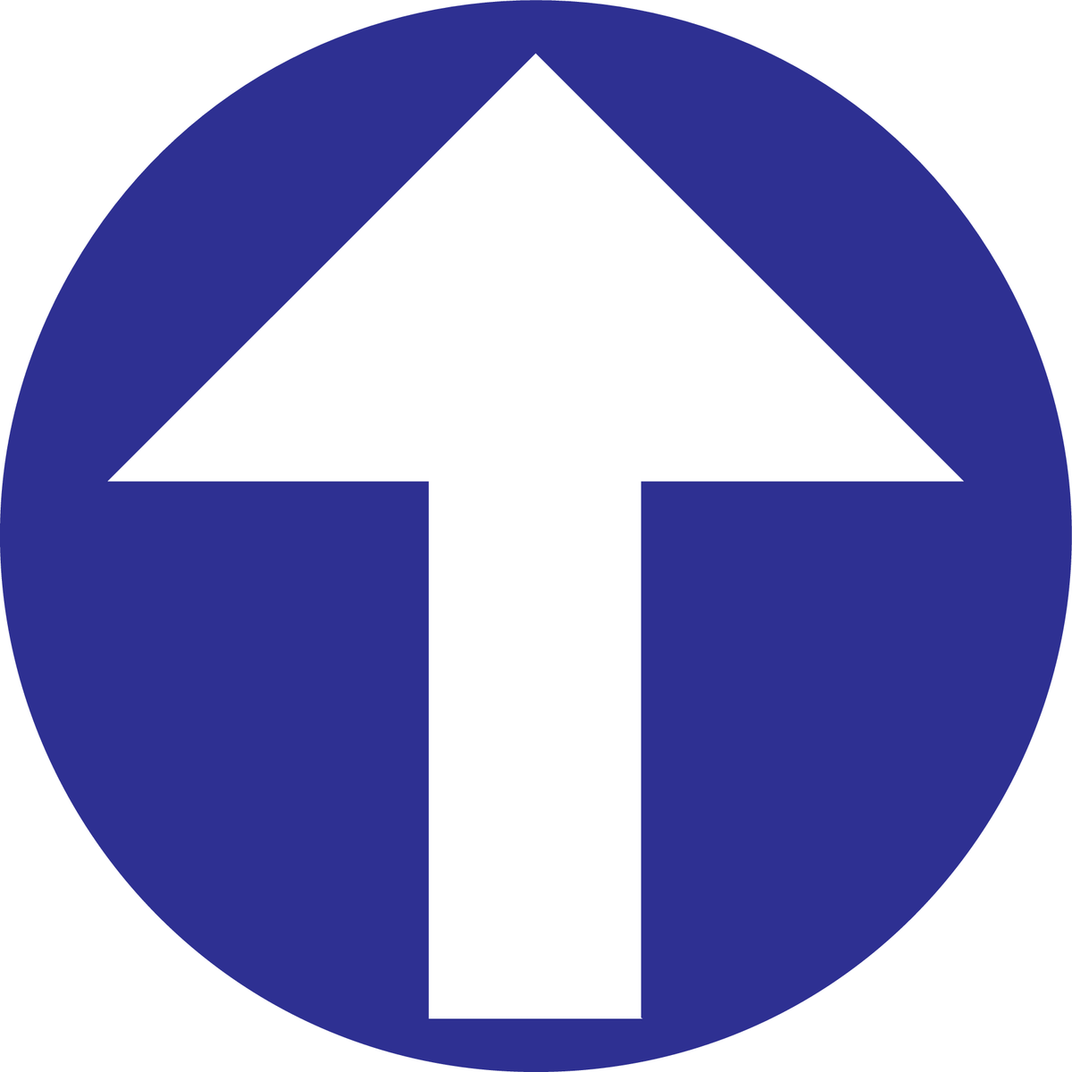 D1 FLÈCHE DIRECTION À SUIVRE