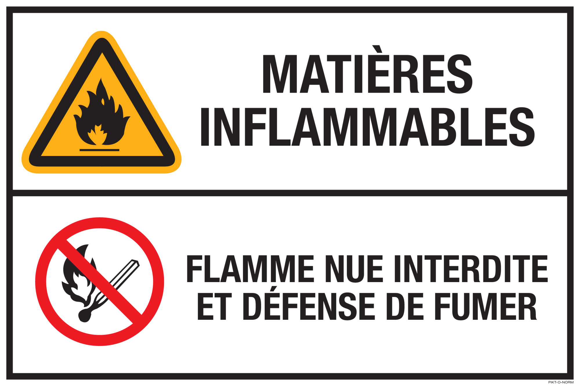 MATIERES INFLAMMABLES...