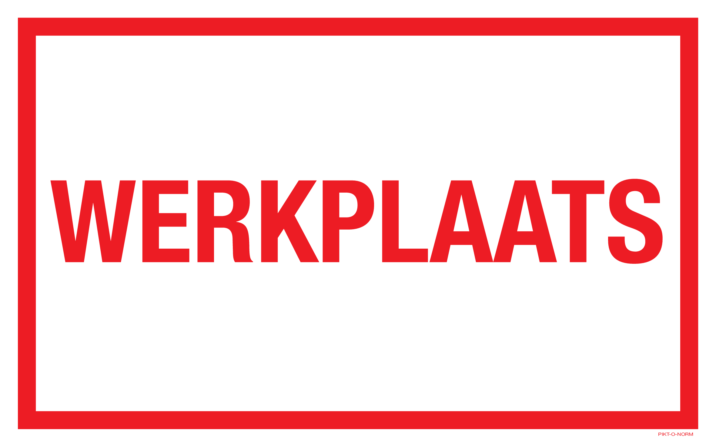 WERKPLAATS