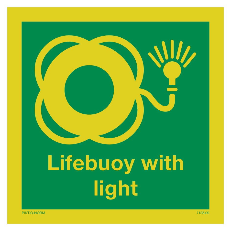 LIFEBUOY WITH LIGHT