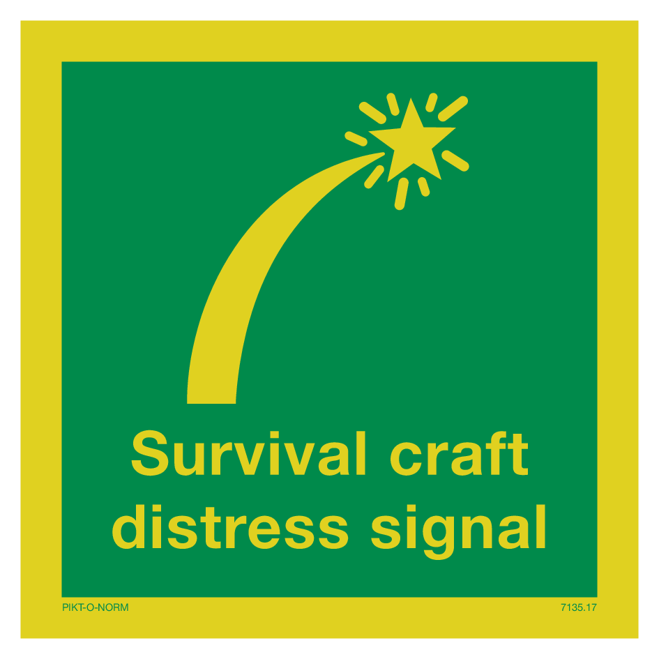 SURVIVAL CRAFT DISTRESS SIGNAL